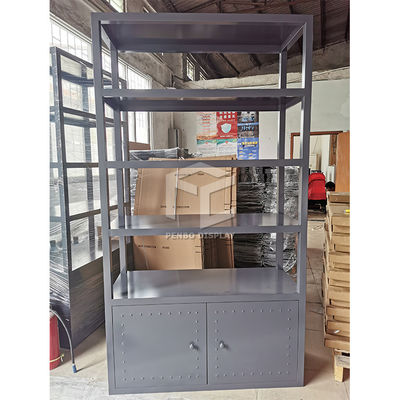 ODM Iron Metal Wine Shop Furniture Stainless Steel Electroplate