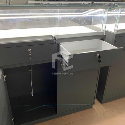 8mm Tempered Glass Museum Display Showcase Monomer Design