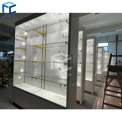 MDF Retail Bag Store Display Furniture Decoration Handbag Shop Interior Design