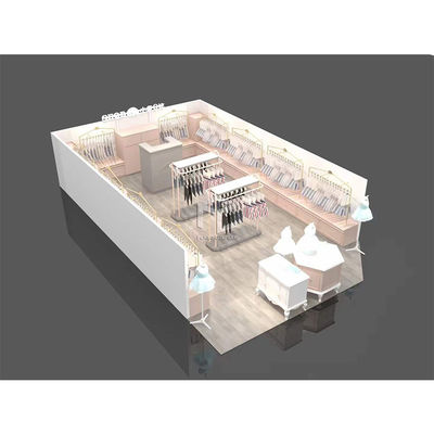 Cremalheira de exposição da loja de roupa da mobília da exposição da loja ISO9001